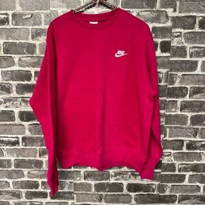 Nike Sportswear Club Fleece crewneck sweater bright pink unisex
